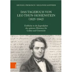 Das Tagebuch von Leo Thun-Hohenstein (1825-1842), Biografien von Sieglinde Kapferer, Michael Prokosch