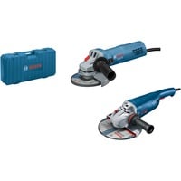 Set Winkelschleifer GWS 22-230 J Professional + GWS 880 Professional blau, 2.200 Watt, 880 Watt, Koffer