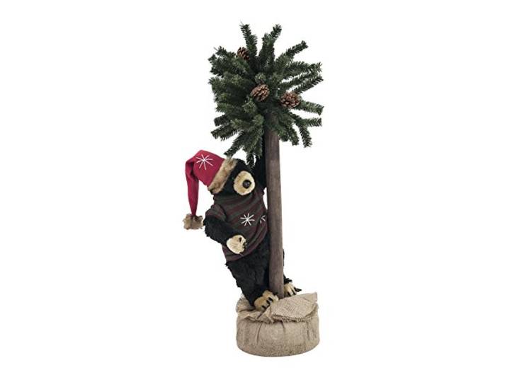 Europalms Europlams Kerstbeer met spar 105 cm