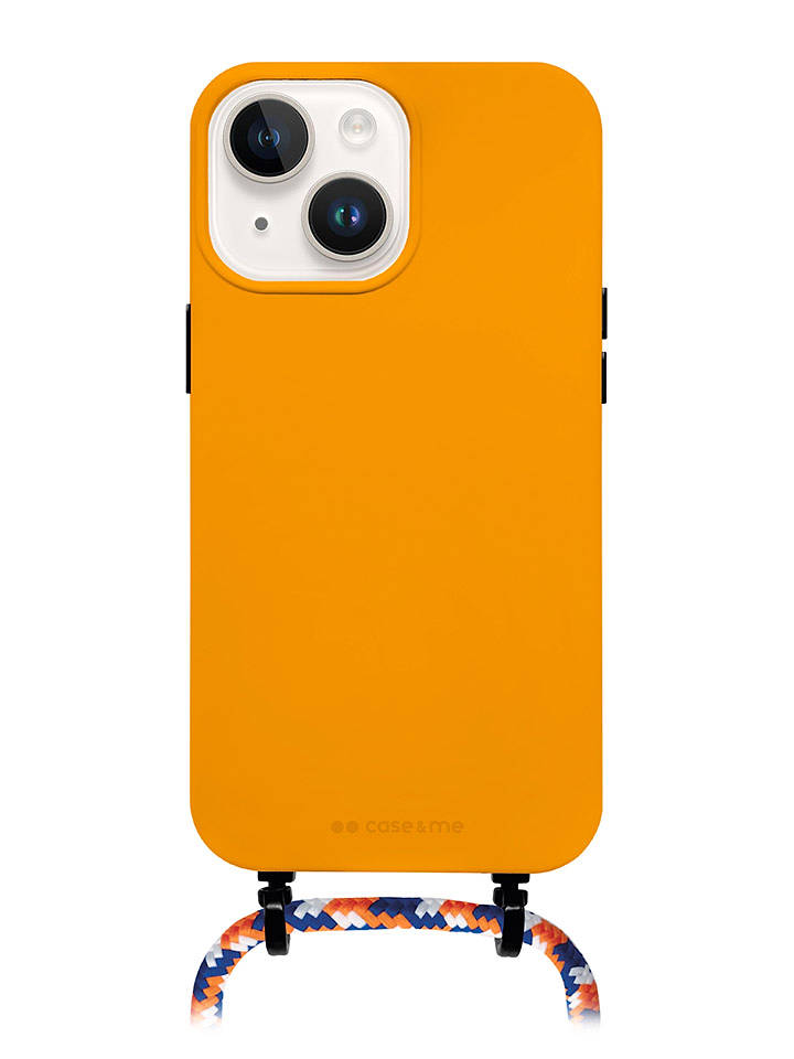 case&me Case für iPhone 14 Plus in Orange - onesize