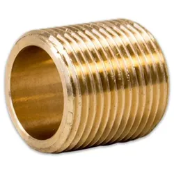 Rotguss Gewindefitting Rohrnippel AG (Ausführung: 1/2''AG)