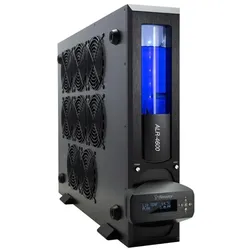 Koolance ALR-4600A Flüssigkeitskühlungssystem, CPU Wasserkühler, Schwarz