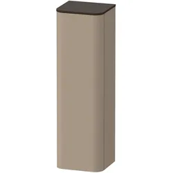 Duravit Halbhochschrank „Happy D.2 Plus“ 40 × 133,6 × 36 cm Leinen, Anschlag rechts