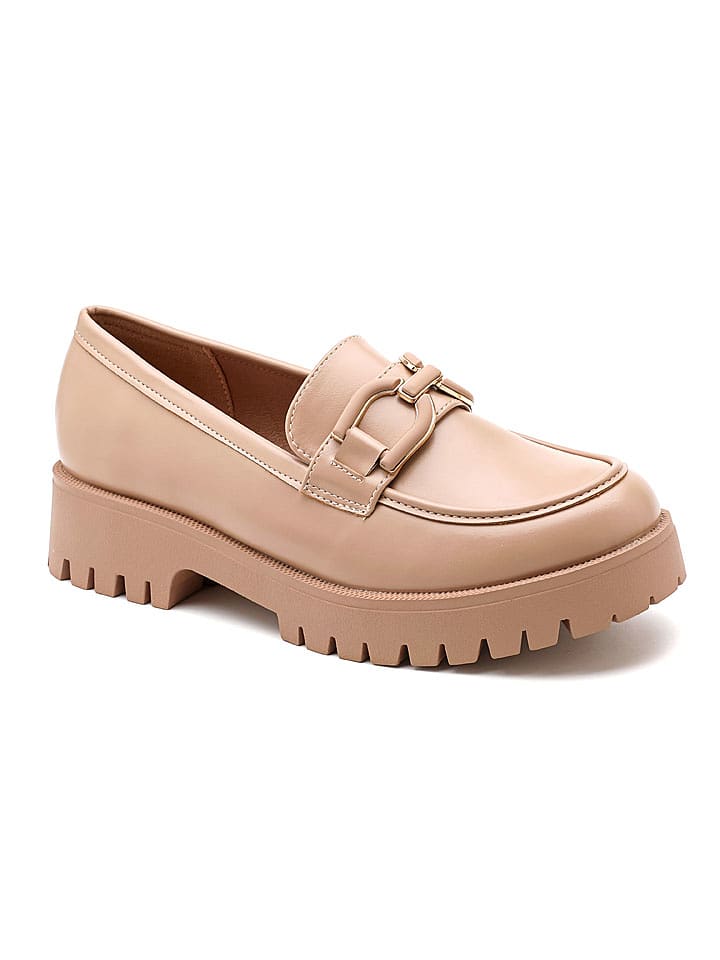 Sixth Sens Mokassins in Khaki - 38