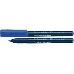 Schneider Permanentmarker Maxx 240 124003 1-2mm Rundspitze blau