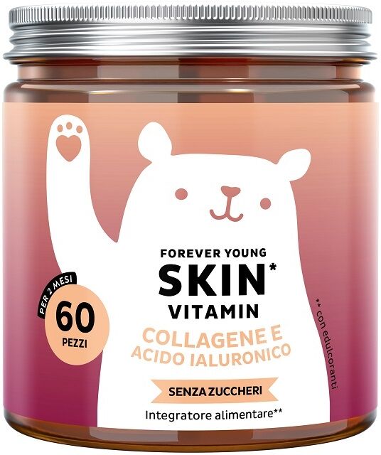 Bears With Benefits Forever Young Skin Vitamin 60 Caramelle Gommose