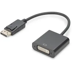Digitus Aktiver DisplayPort Adapter / Konverter, DP auf DVI