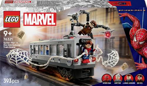 76321 LEGO MARVEL SUPER HEROES Spider-Man vs. Doc Ock: Showdown in der U-Bahn