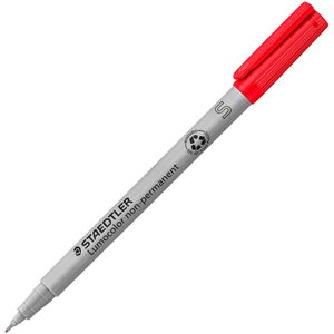 Staedtler Lumocolor non-permanent S rot 311-2