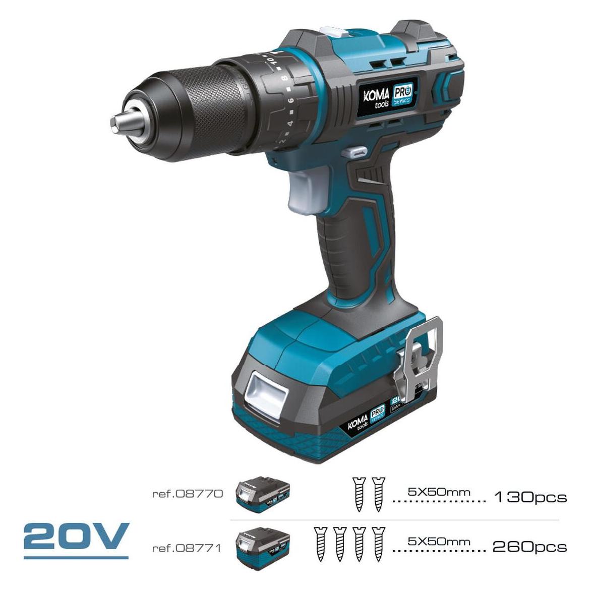 Koma Tools Bohrset Und Zubehör (Bohrschrauber, Schlagbohrschrauber) (57574139)