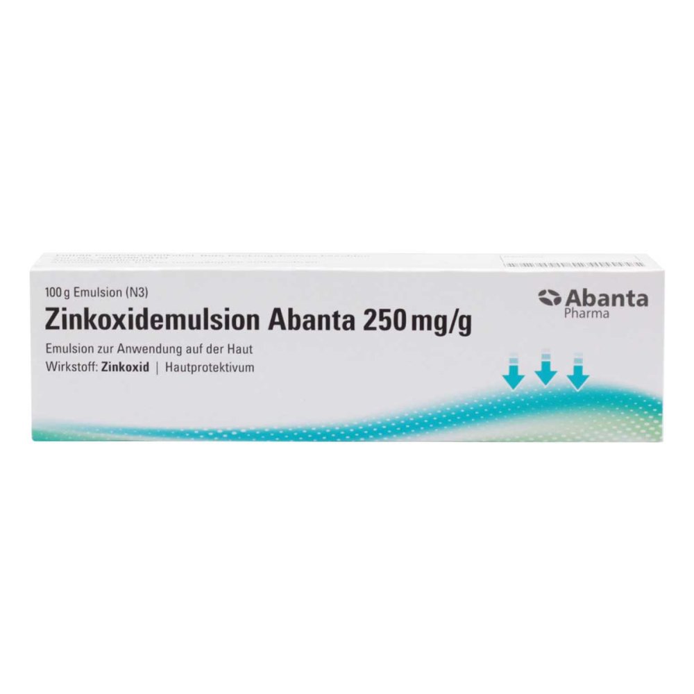 Abanta Pharma GmbH Zinkoxidemulsion Abanta 250 Mg/g 19641658