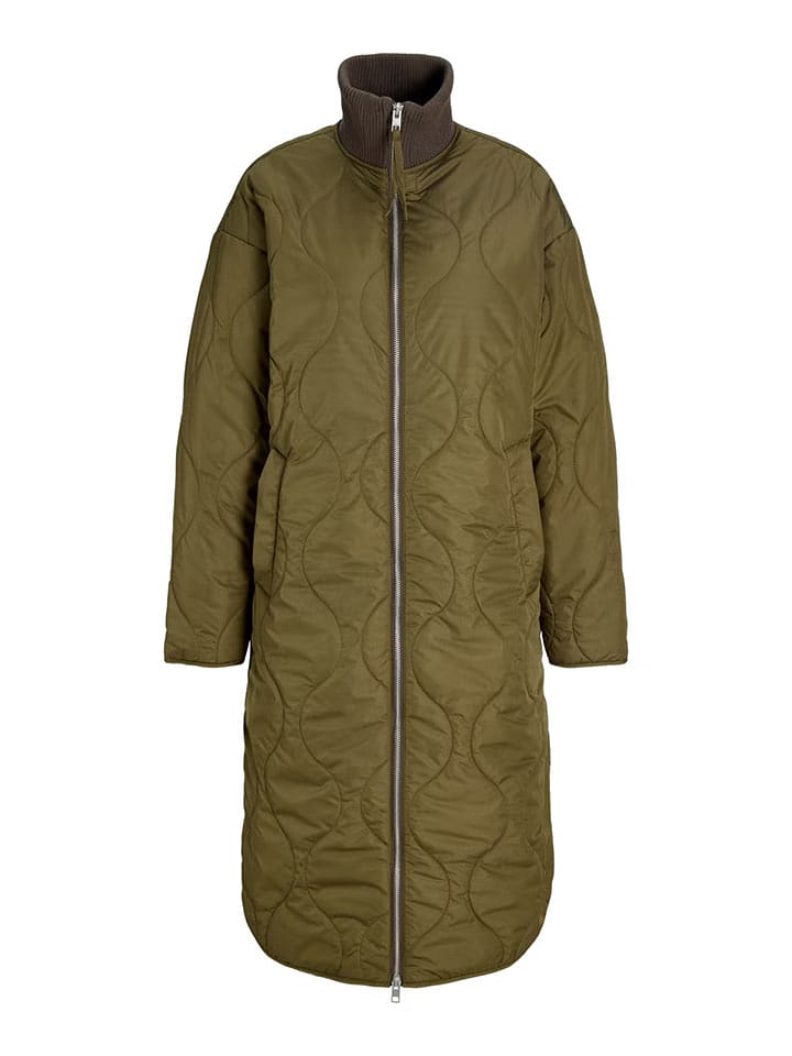 JJXX Wintermantel in Khaki - L