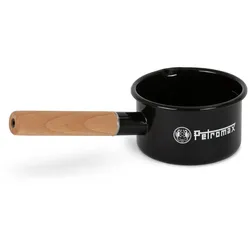 Petromax Emaille Stieltopf schwarz 0,5 Liter