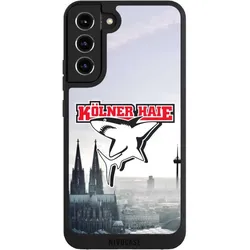 Nivocase Handyhülle für Samsung Galaxy S22+ Hülle NIVOpure Case Schwarz Eishockey Offizielles Lizenzprodukt (Samsung Galaxy S22+), Smartphone Hülle, Schwarz