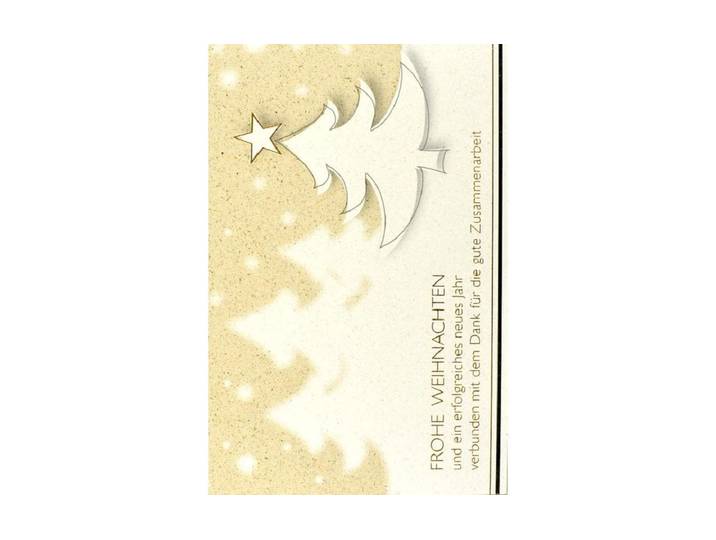 Weihnachtskarte ABC Frohe Weihnachten , gold (goldfarben), Standardpapier, Postkarten, Weihnachtskarte