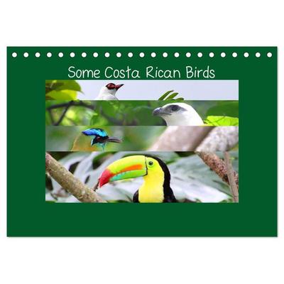 Some Costa Rican Birds (Desk Calendar 2026 DIN A5 landscape), CALVENDO 12 Month DeskCalendar