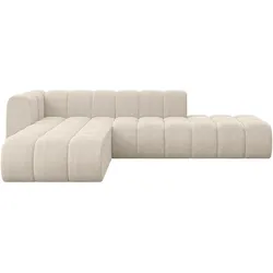 ECKSOFA modulares Sofa Zuvon-L1 - 296x177x70 cm Beige