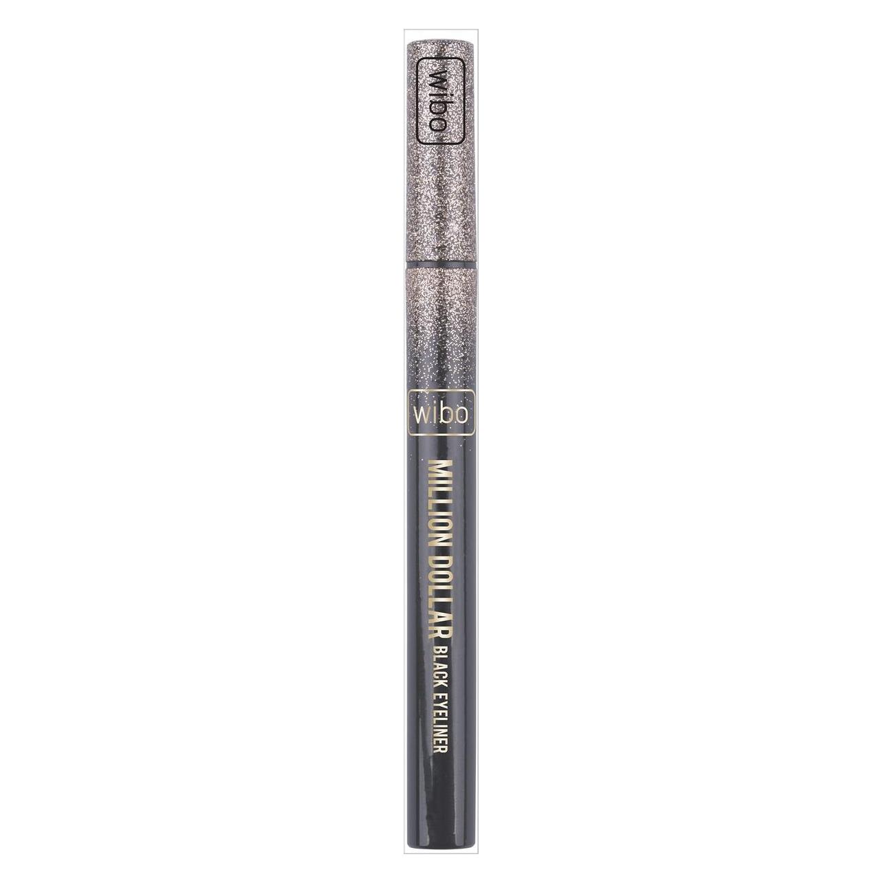Wibo Million Dollar Eyeliner Eyelinerack 0.8G (Black, Czarny eyeliner, Eyeliner do powiek Black) (5901801661290)
