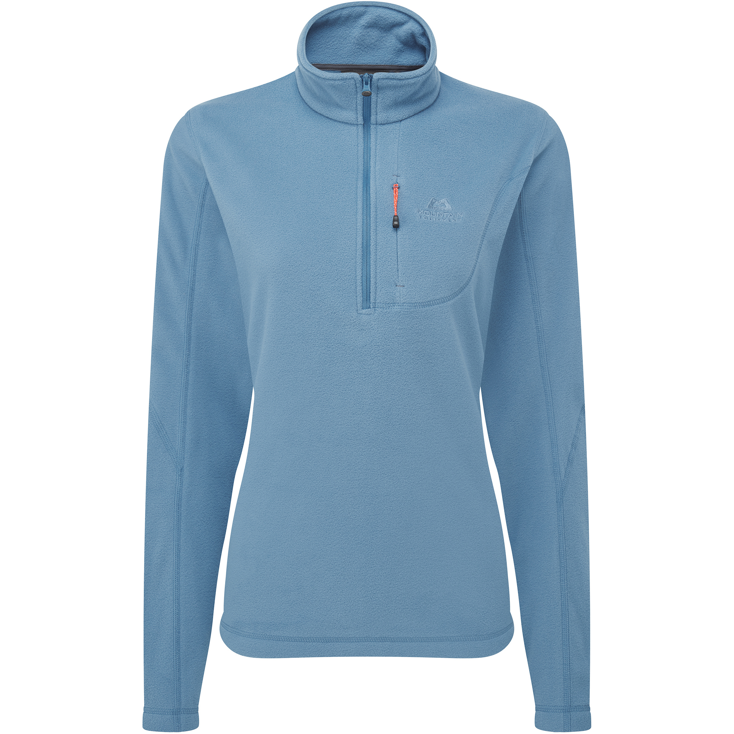 Mountain Equipment Micro Zip Damen Longsleeves blau Größe XS Trekking Isolierend Polartec