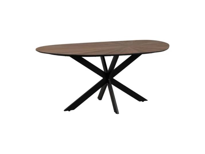 Table à manger avec pied noir 178x80x77cm