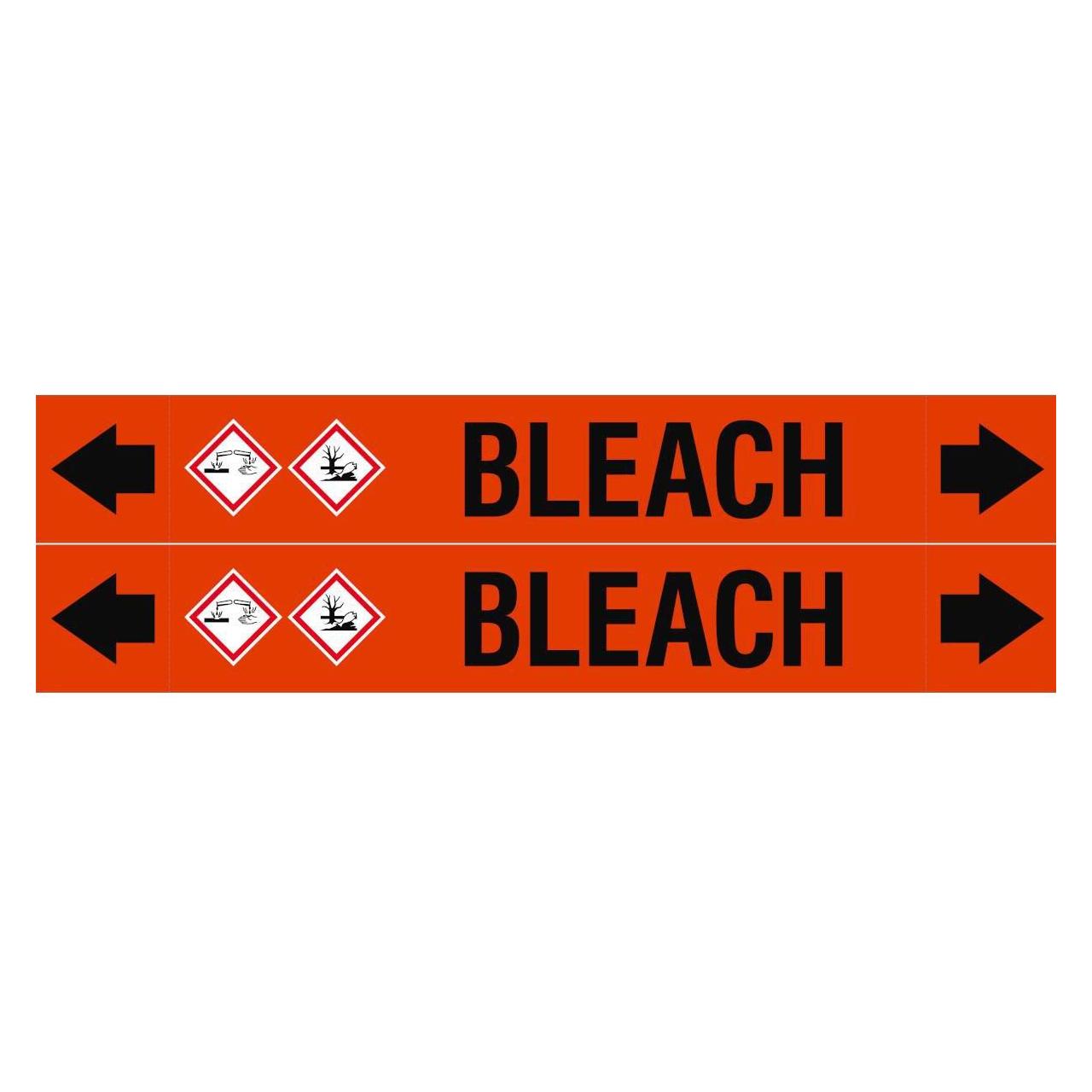 Brady ASME - Rohrmarkierer - Bleach (ASMEPM-50X345MM-BLEACH)