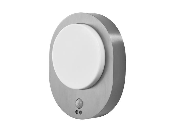 Ledvance Endura Style Disc Wall Sensor 8W Stahl