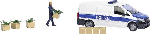 Busch H0 Action Set Hanf-Razzia Bausatz