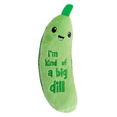 Knuspriges Gurken-Zahnspielzeug für Katzen mit Katzenminze