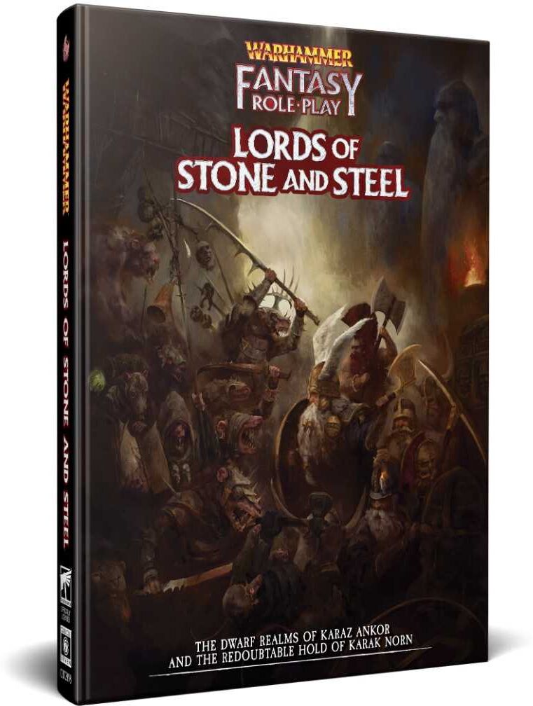 Warhammer Fantasy Roleplay: Lords of Stone and Steel by Cubicle Seven - A Setting Guide for the Dwarfs of the Old World