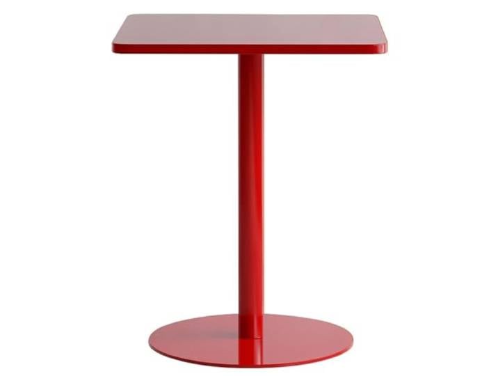 XDgfjrCGKJ 29 Höhe, mit Metallsockel, dekorativer Säulentisch(/Red)