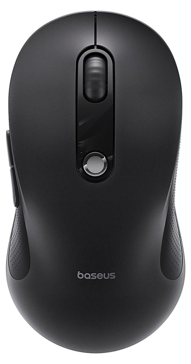 Baseus F02 Draadloze Muis - Ergonomisch, Bluetooth - Zwart