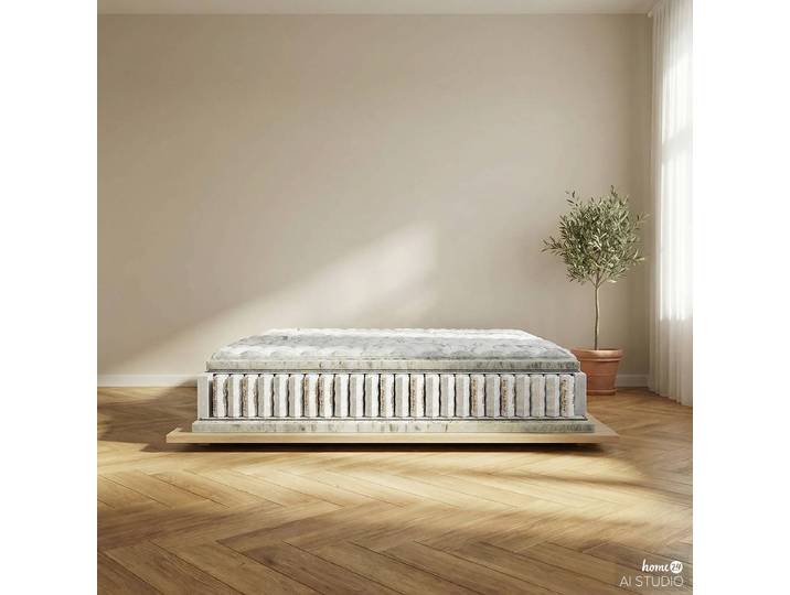 Taschenfederkernmatratze Oxygen Plus 80 x 200cm Andere Weiß