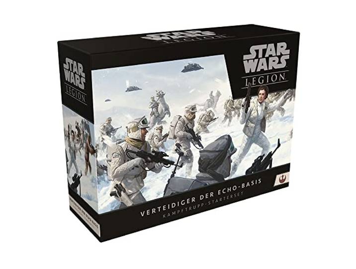Atomic Mass Games Star Wars: Legion – Verteidiger der Echo-Basis Kampftrupp-Starterset Tabletop 2 Spieler Ab 14+ Jahren 120-180 Minuten Deutsch