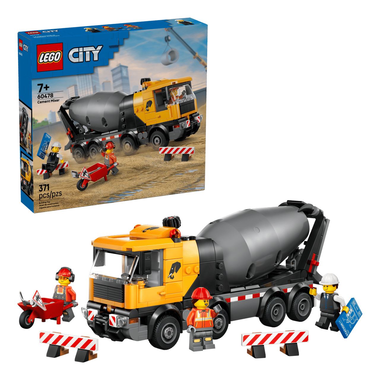 LEGO City 60478 Betonmischer