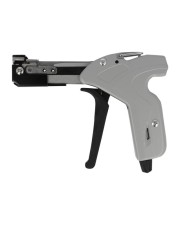 Delock Installation Tool for Stainless Steel Cable Ties Kabelbinder-Montagewerkzeug Grau Schwarz (86503)