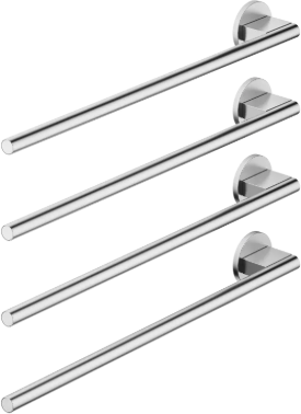 Sèche-serviettes mural Dornbracht 83304979-93, chrome brossé