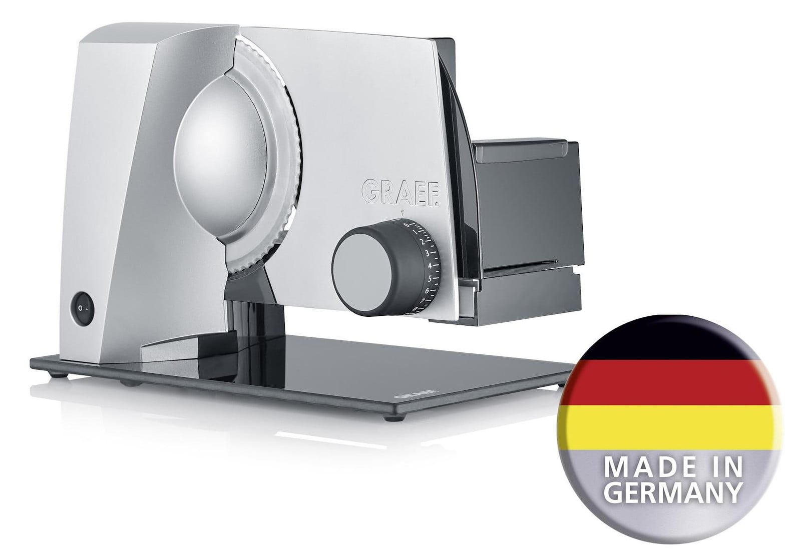 Graef STYLE S12005 Elektrische Keukenmachine Zwart en Zilver Metaal