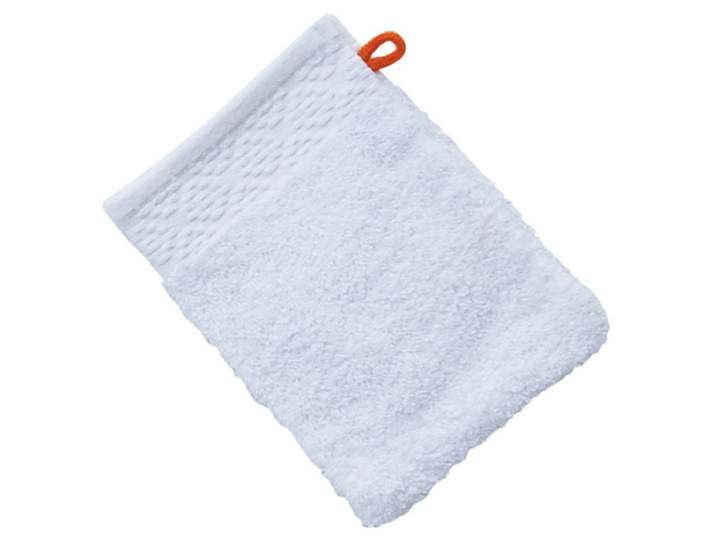 Gant de toilette Provence Bohème 15 x 1 x 20cm Blanc/Blanc