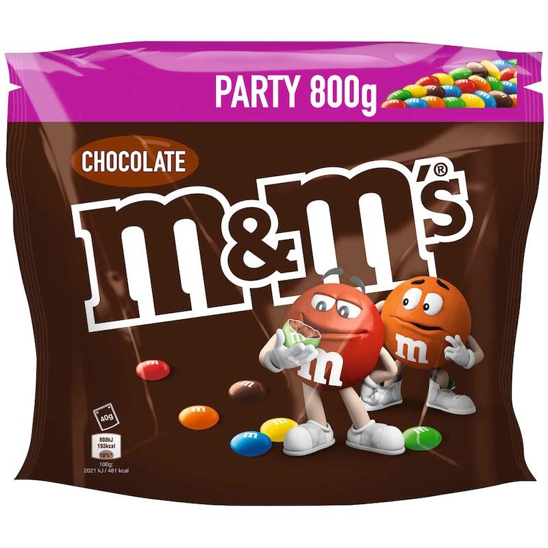 m&m's Party Chocolate Schokobonbons 800,0 g 475882