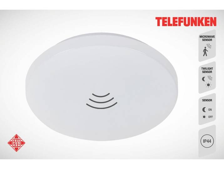 TELEFUNKEN LED Deckenleuchte WOLGA , weiß (weiß, neutral), Leuchten, LED Deckenleuchte