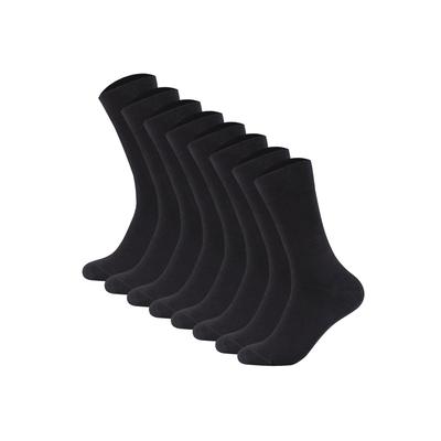 Kurzsocken CAMANO "Socken 8er Pack", Herren, Gr. 39-42, schwarz, Obermaterial: 97% Baumwolle CO. 3% Elasthan EL., Socken