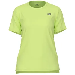 New Balance, Damen, Sportshirt, W Short Sleeve (S), Gelb