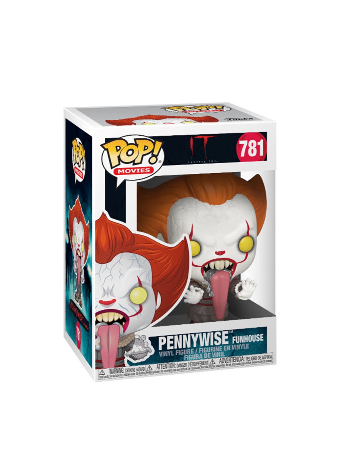 Funko! - Funko POP VINYL IT: Chapter 2- Pennywise mit Zunge