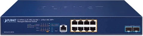 Planet MGS-6311-8P2X 8-Port Managed Ethernet Switch