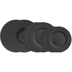 Villeroy & Boch, Geschirrset, Manufacture Rock (6 Stk.)
