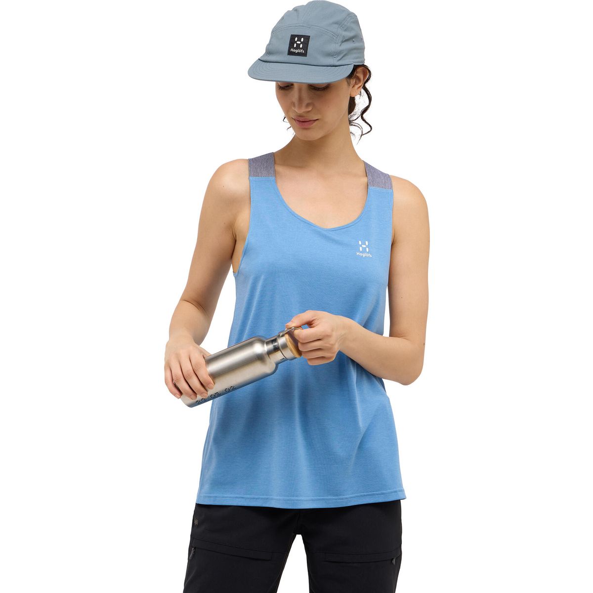 Haglöfs Ridge Tank Women sky blue (5SE) M 6065965SE020