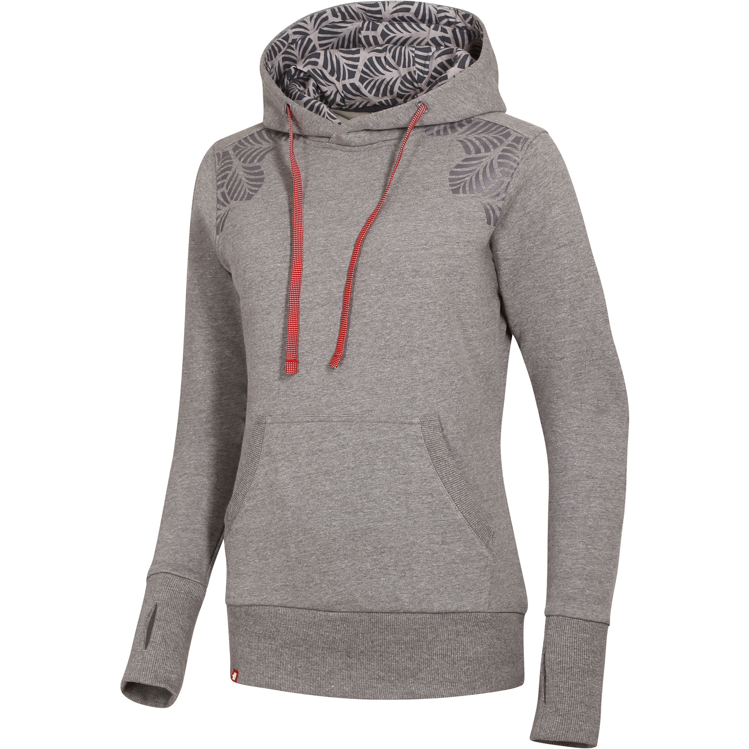 Ocun Damen Hoodies grau Größe S Trekking Elastisch