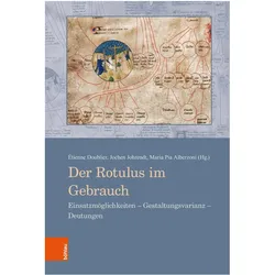 Der Rotulus im Gebrauch, Fachbücher von Étienne/Pia Alberzoni, Doublier, Doublier Doublier, Maria