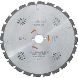 Metabo, Sägeblatt, Kreissägeblatt HW/CT