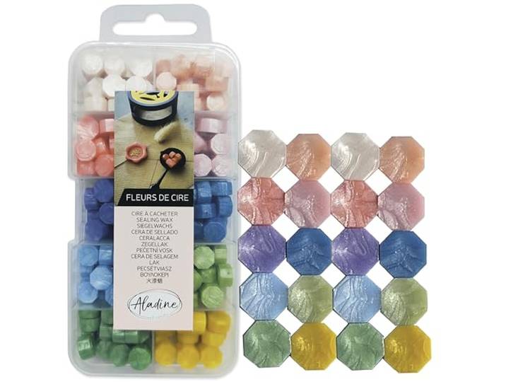 Aladine - Wasdoos met 10 glanzende kleuren